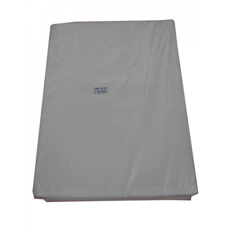 Disposable Plastic Bed Sheet (10pcs/pkt)