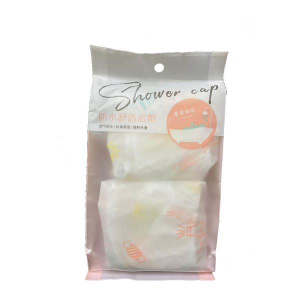 Malian Waterproof Shower Cap 2pcs/packet