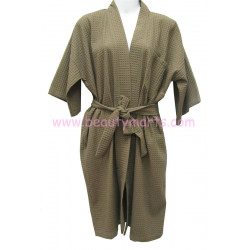 Waffle Bath Robe Kimono (M Size) Waffle Bath Robe Kimono (M Size)