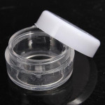 Empty Cream Container 5GM X 2 PIECES (free mini spatula)