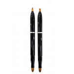 2 In 1 Lip Brush & Eyebrow Brow Brush 