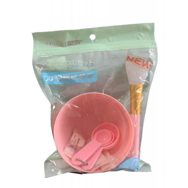 DIY Mask Bowl Set Silicone Brush Gauze Spoon