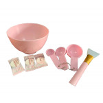 DIY Mask Bowl Set Silicone Brush Gauze Spoon