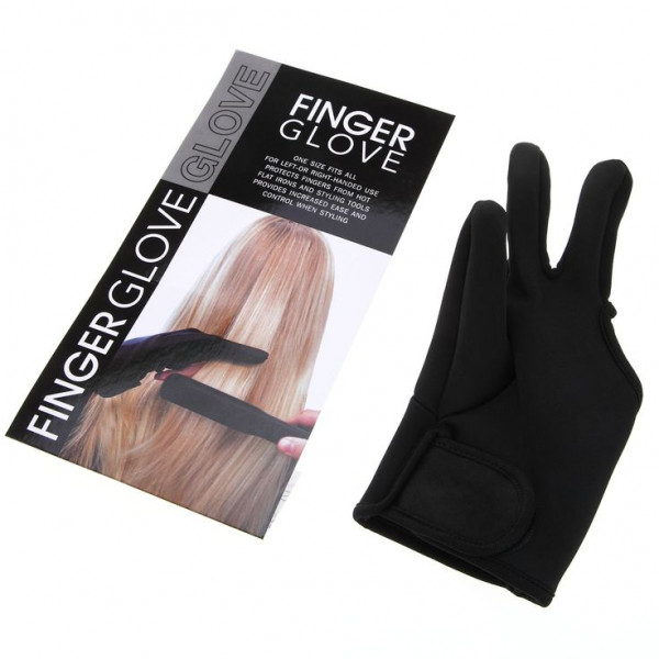 Heat Resistant Finger Glove For Hair Straightener