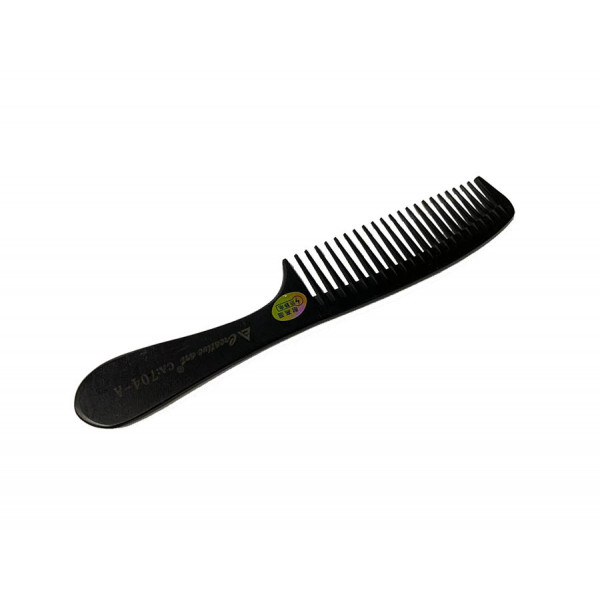 Creative Art Handle Comb #704-A Anti-Static Durable