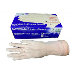 Pan-Mate Disposable Latex Hand Glove Powder Free 100pcs/box Pan-Mate Disposable Latex Hand Glove Powder Free 100pcs/box