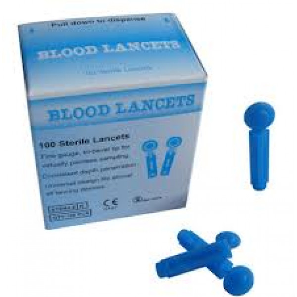 Blood Lancets (100 Sterile) DIS BEAUTY PRODUCT 70728