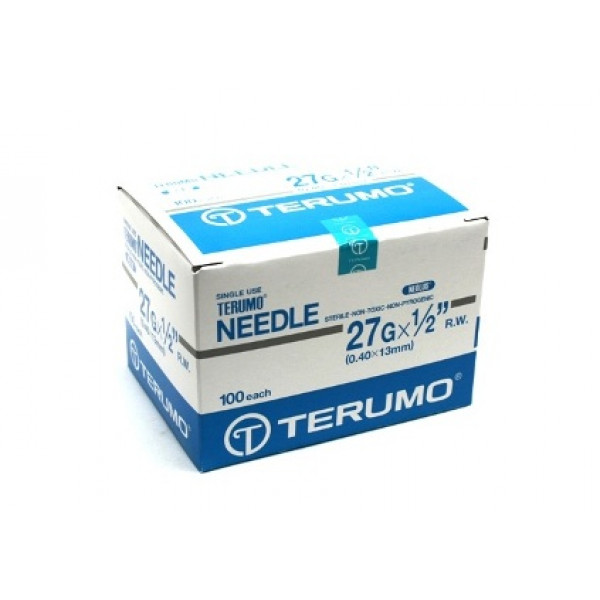 Terumo Needles 27G x 13mm