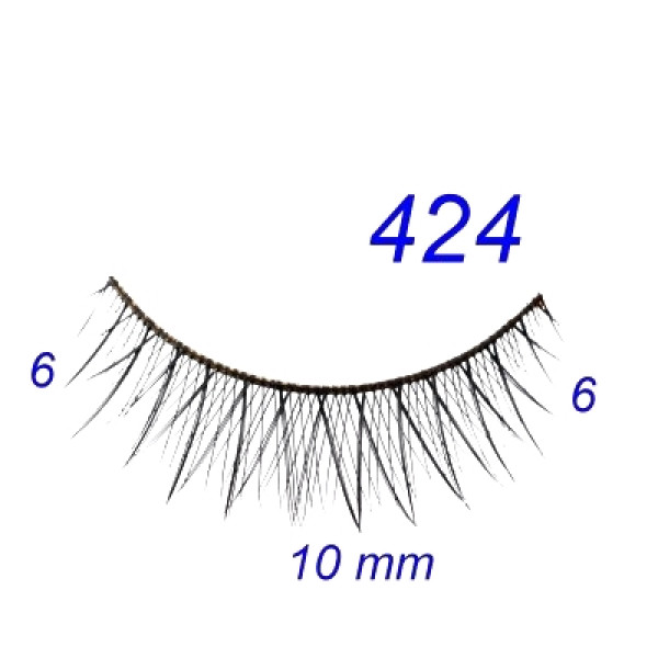 Handmade Taiwan False Eyelash #424 (10 Pairs)