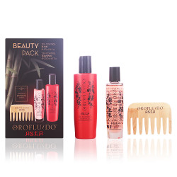 Orofluido Hair Asia Beauty Set (Shampoo + Oil + Wooden Comb) Orofluido Hair Asia Beauty Set (Shampoo + Oil + Wooden Comb)