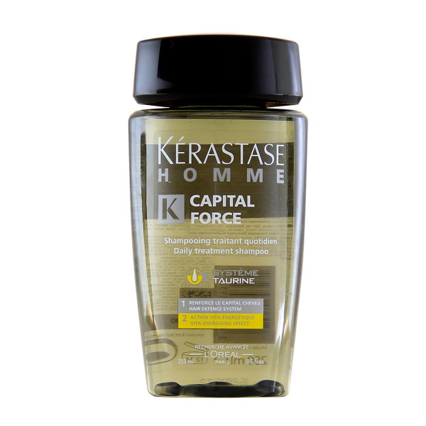 Kerastase Homme Bain Capital Force Vita-Energising Effect Shampoo (Helps strengthen the hair - For men