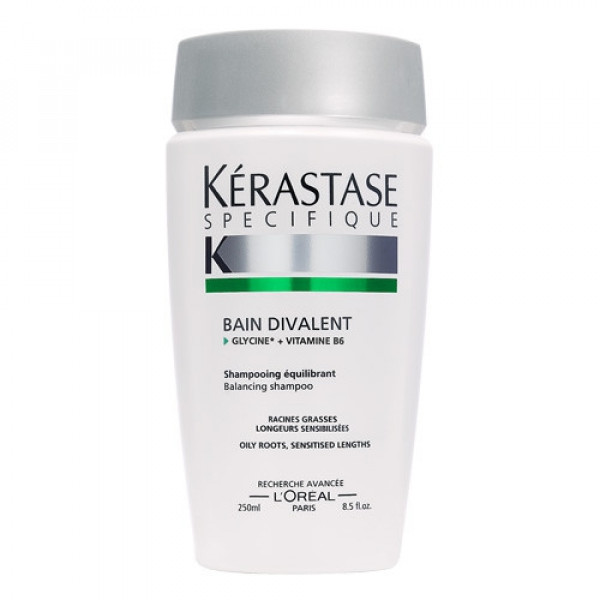 Kérastase Specifique Bain Divalent Balancing Shampoo - For Oily Scalp and dry hair