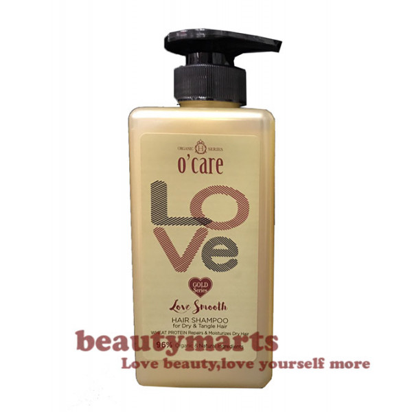 O'CARE Love Smooth Hair Shampoo (For Dry & Tangle Hair)