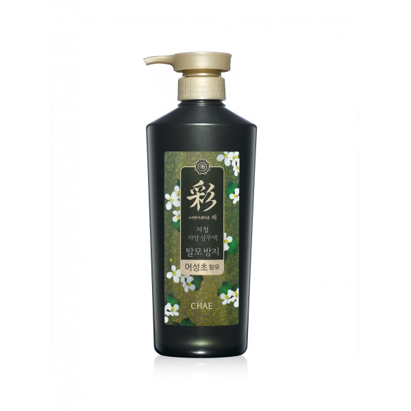 Welcos Chae Eoseongcho Shampoo 520ml - Ideal for Hair Loss & Anti Itches 
