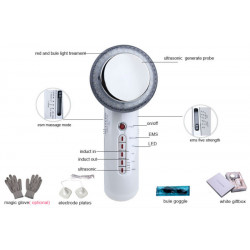 Ultrasonic massager ems photon galvanic cleaning products