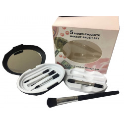 Portable Makeup Brush Set (5pcs/box)
