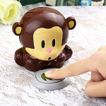Monkey Style Wind Automatic Pressure Activates Nail Dryer(Powered by 2 AAA Battery)