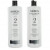 Nioxin System 2 Cleanser & Scalp Therapy Duo Set for noticeably thinning, fine, natural hair (1 Liter)