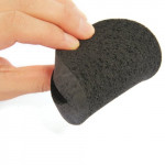 Black Cellulose Facial Sponge