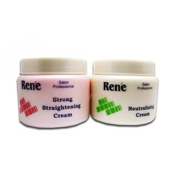 Rene Strong Rebonding and Neutralizer Cream 500ml x 2