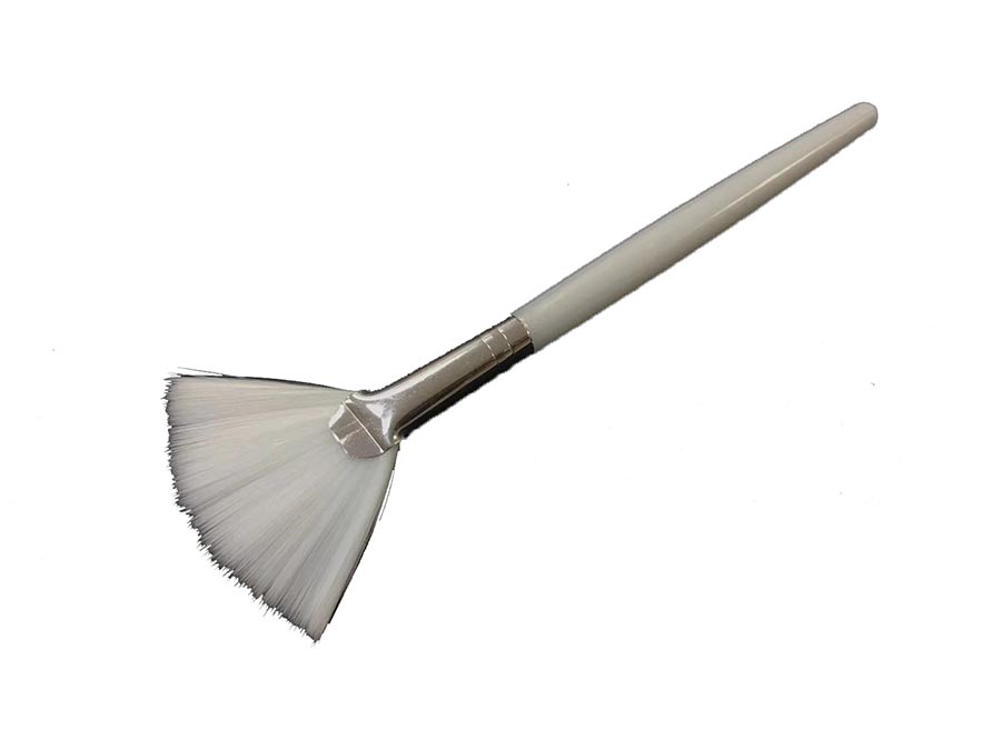 Facial Fan Brush (1pc/pkt)