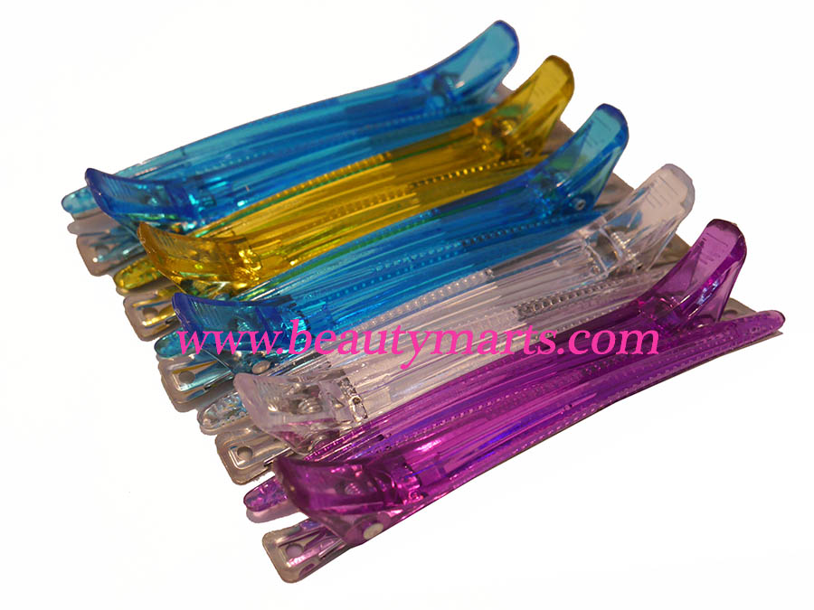 Session Clips Hairdressing Hair Sectioning Clips (6PCS) - SALON STYLING CLIPS - 80245 ...
